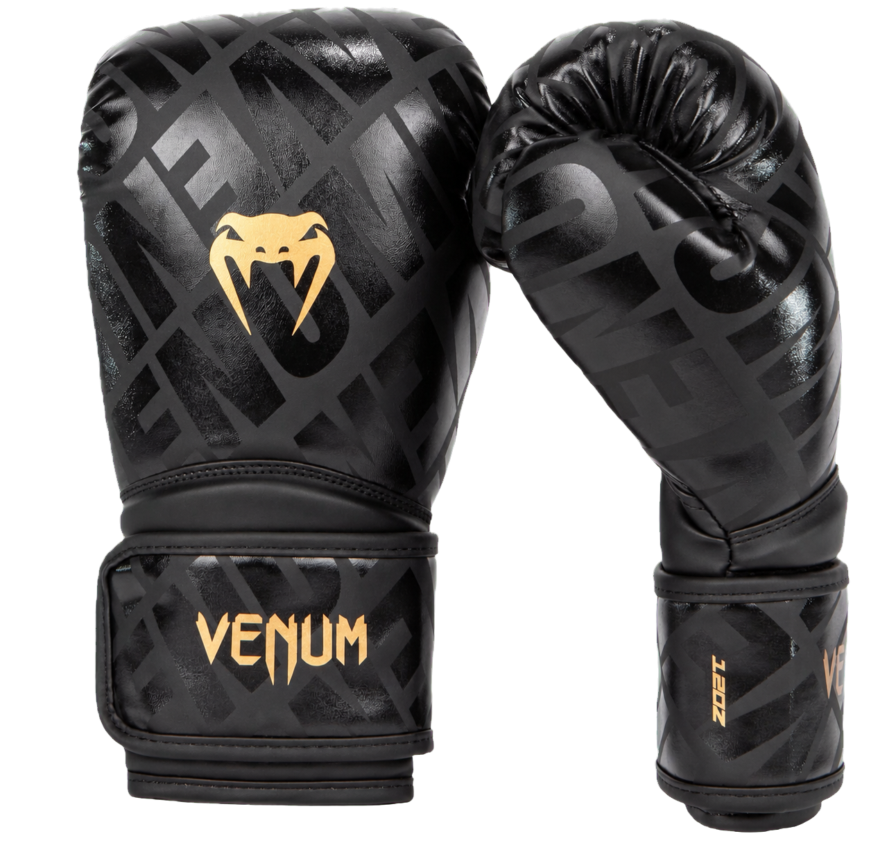 Black and gold Venum Contender 1.5 boxing gloves