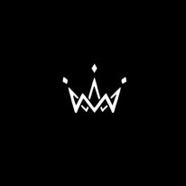 GOATVSN white crown logo on black